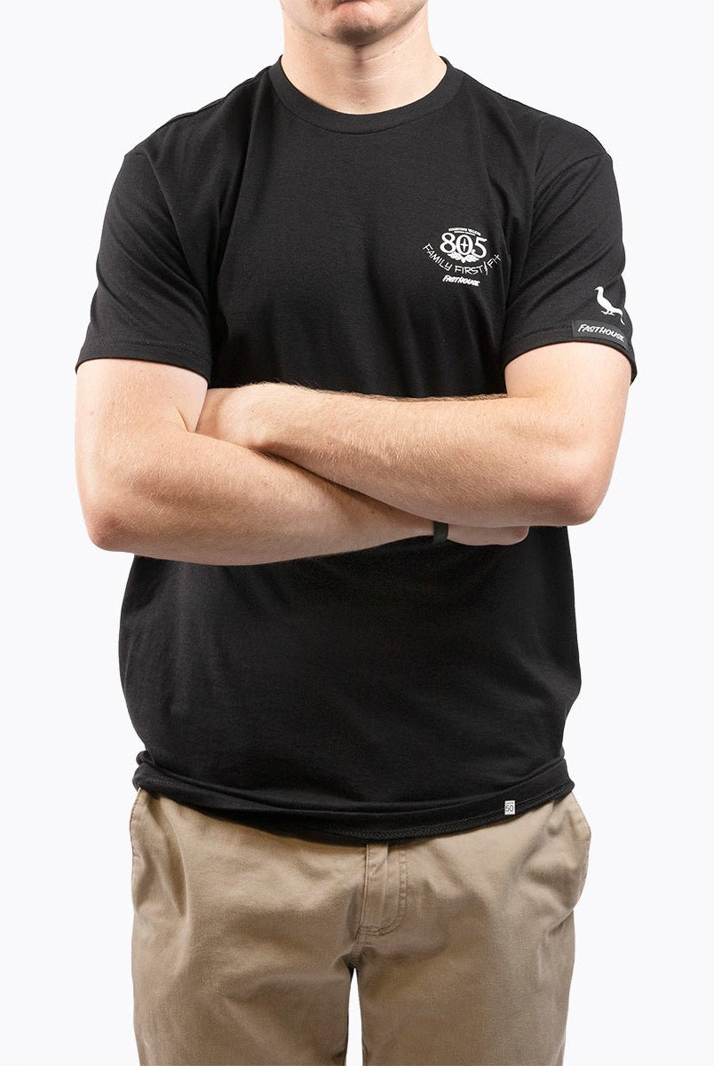 805 Family First Tee - Uptown Boutique Ramona