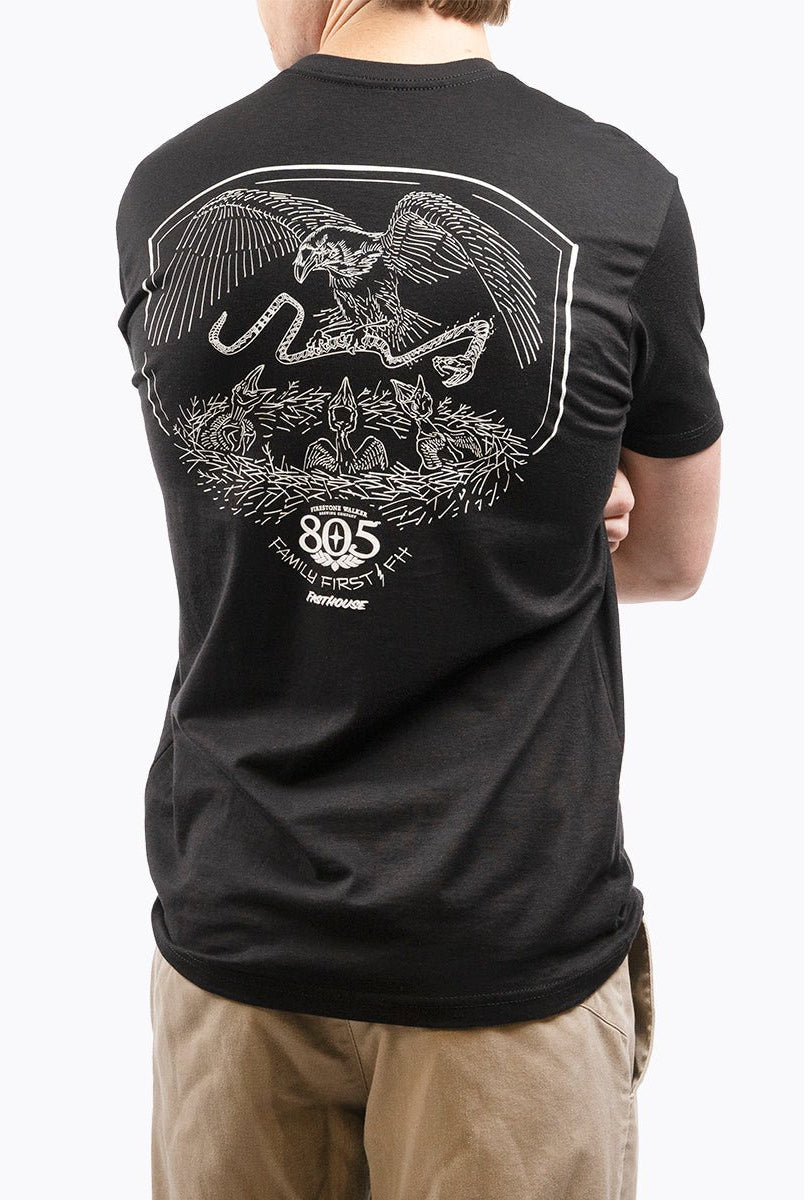 805 Family First Tee - Uptown Boutique Ramona