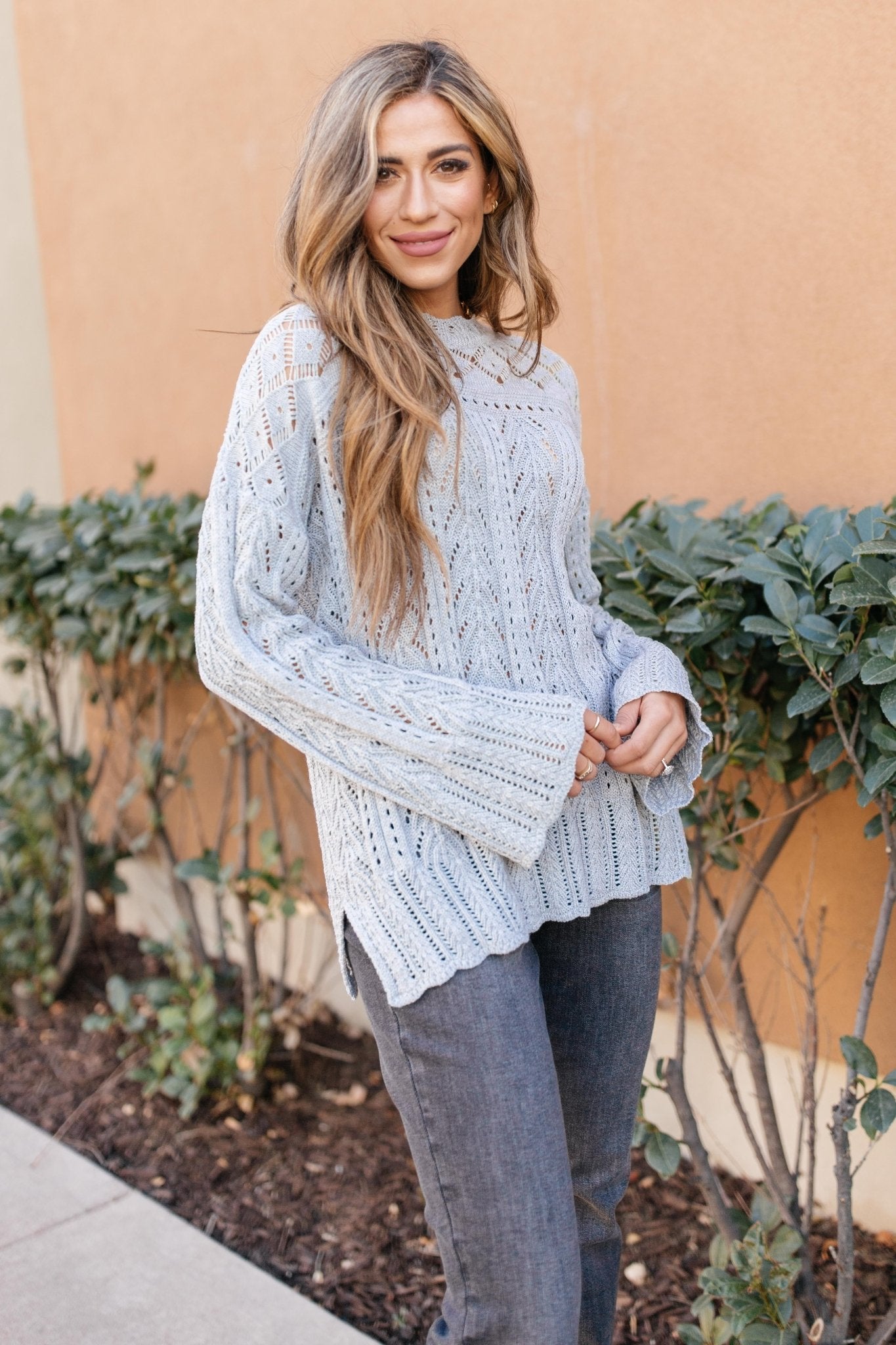 A Bit Of Knit Sweater (Online Exclusive) - Uptown Boutique Ramona