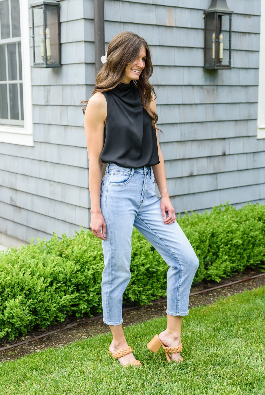 A - Game Mom Fit Jeans (Online Exclusive) - Uptown Boutique Ramona