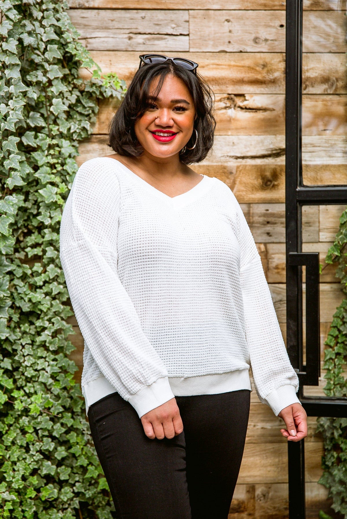 Along The Way Top In White (Online Exclusive) - Uptown Boutique Ramona
