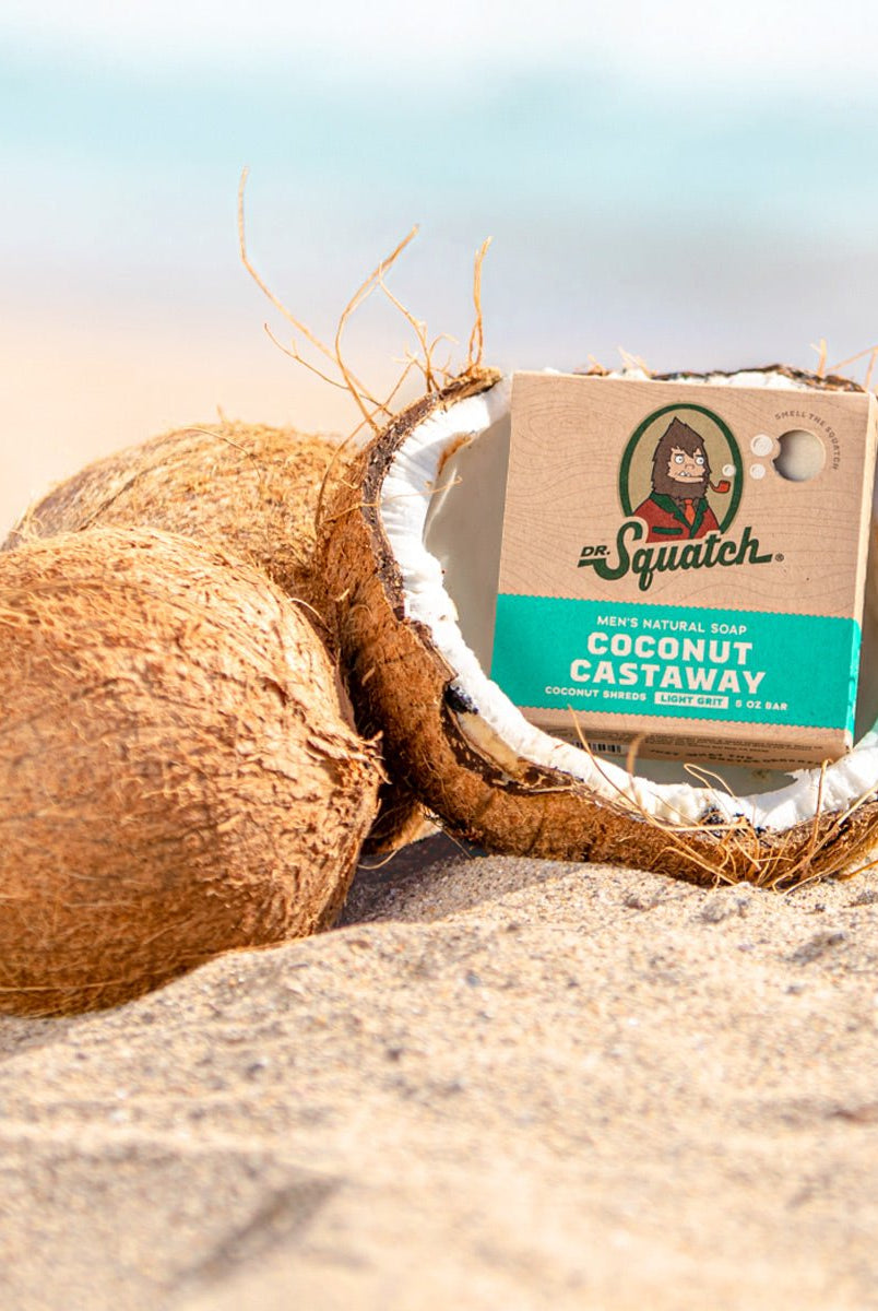 Coconut Castaway Bar Soap - Uptown Boutique Ramona