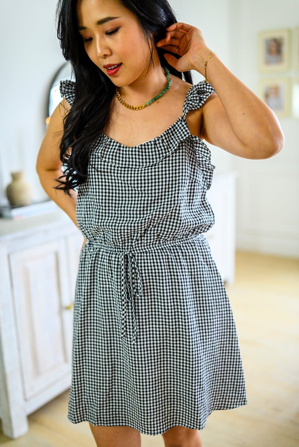 Day Date Gingham Dress (Online Exclusive) - Uptown Boutique Ramona