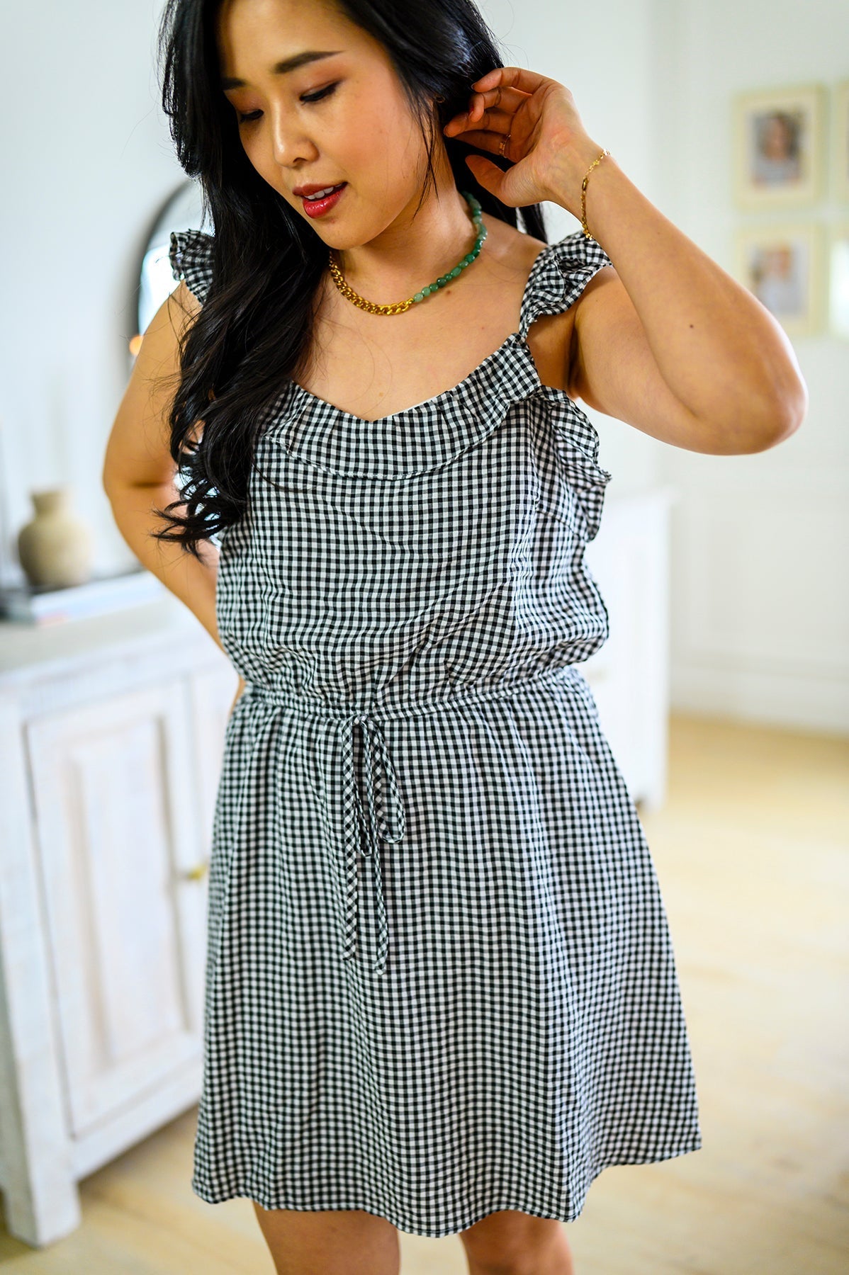 Day Date Gingham Dress (Online Exclusive) - Uptown Boutique Ramona