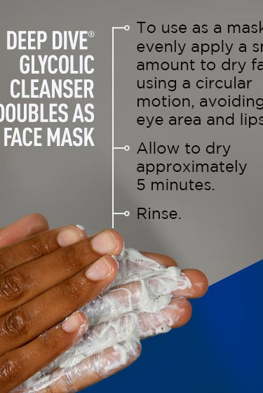 Deep Dive® Glycolic Facial Cleanser - Uptown Boutique Ramona