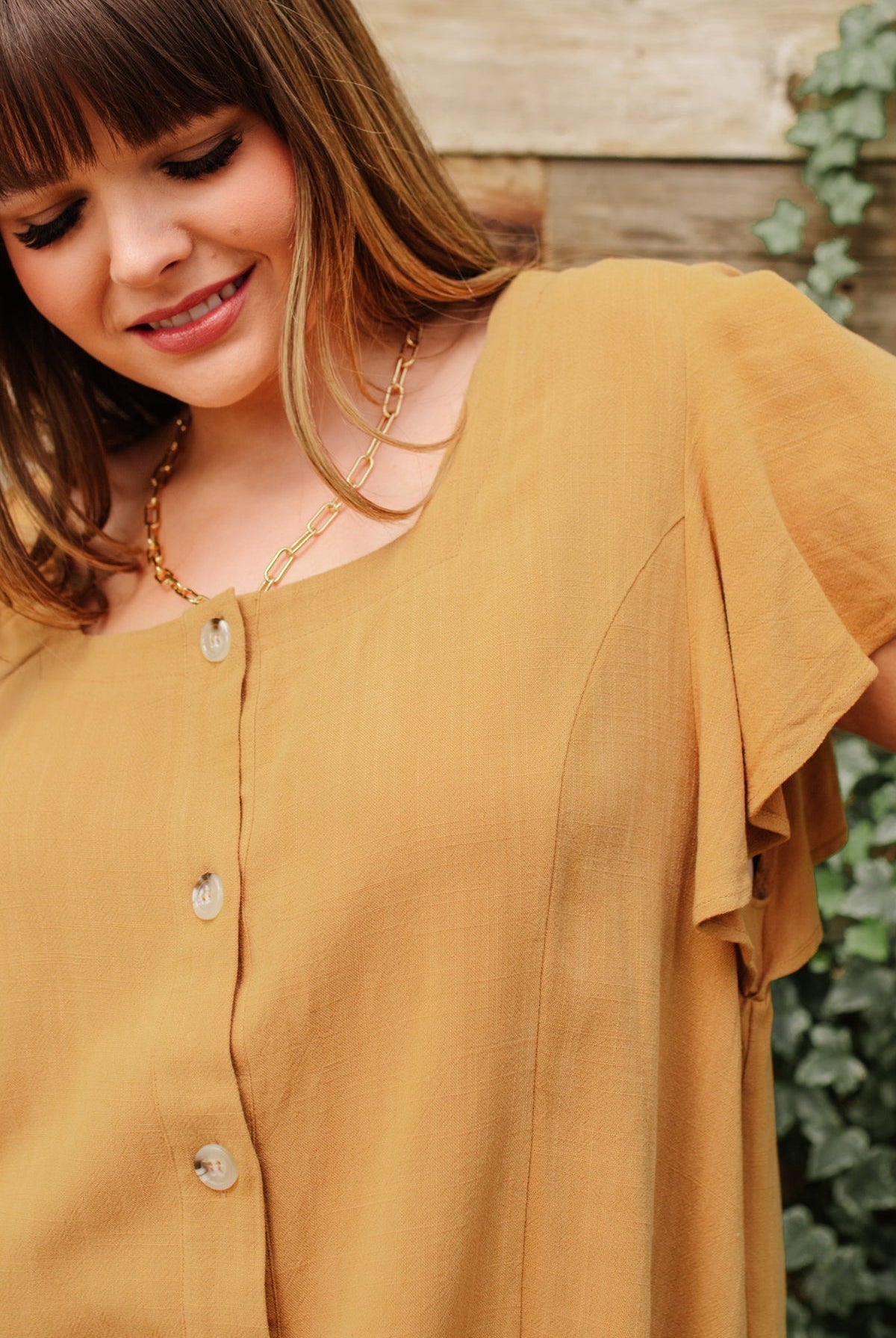 Envy Me Top in Taupe (Online Exclusive) - Uptown Boutique Ramona