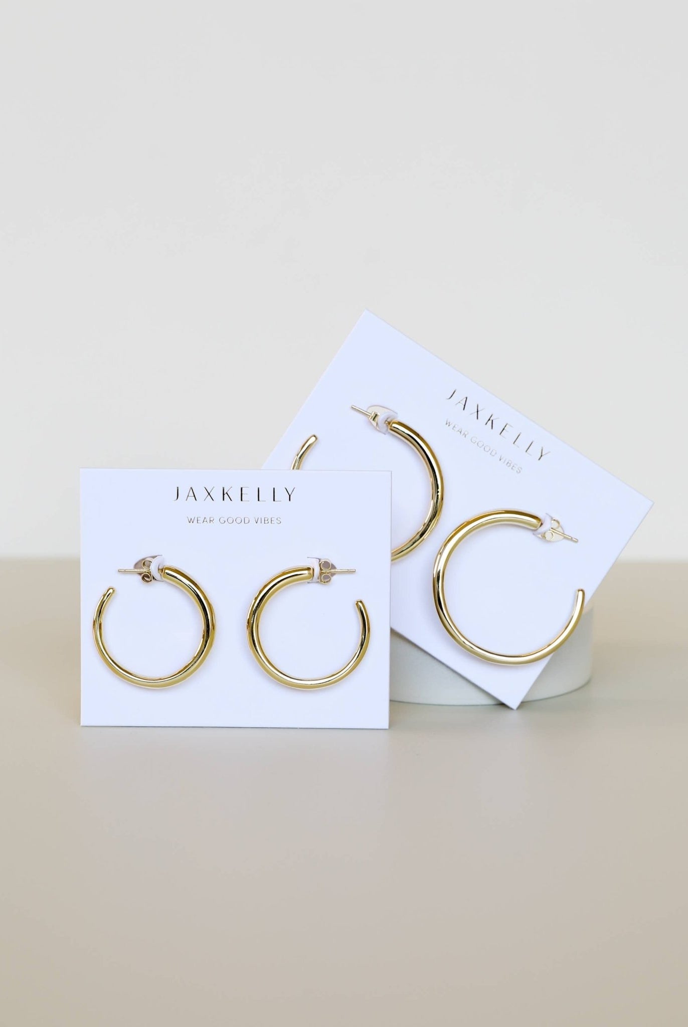 Everyday Medium Gold Hoop - Uptown Boutique Ramona