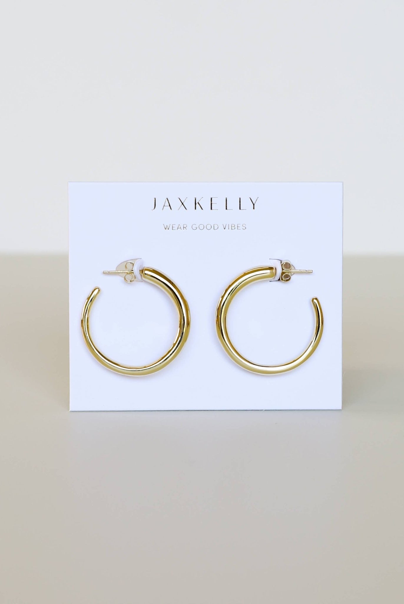 Everyday Medium Gold Hoop - Uptown Boutique Ramona