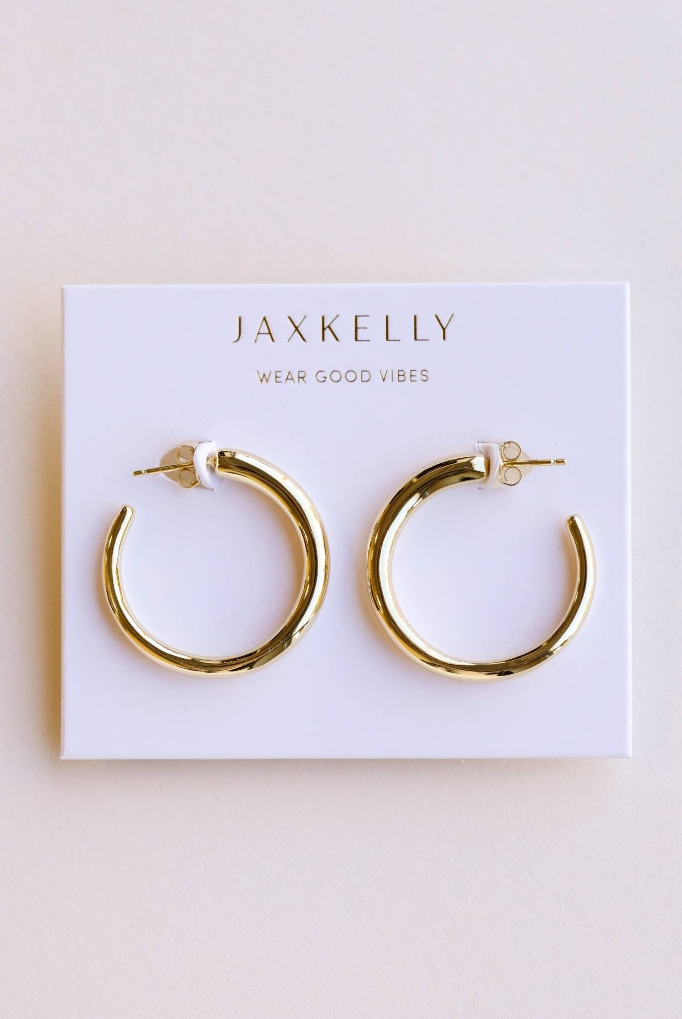 Everyday Medium Gold Hoop - Uptown Boutique Ramona