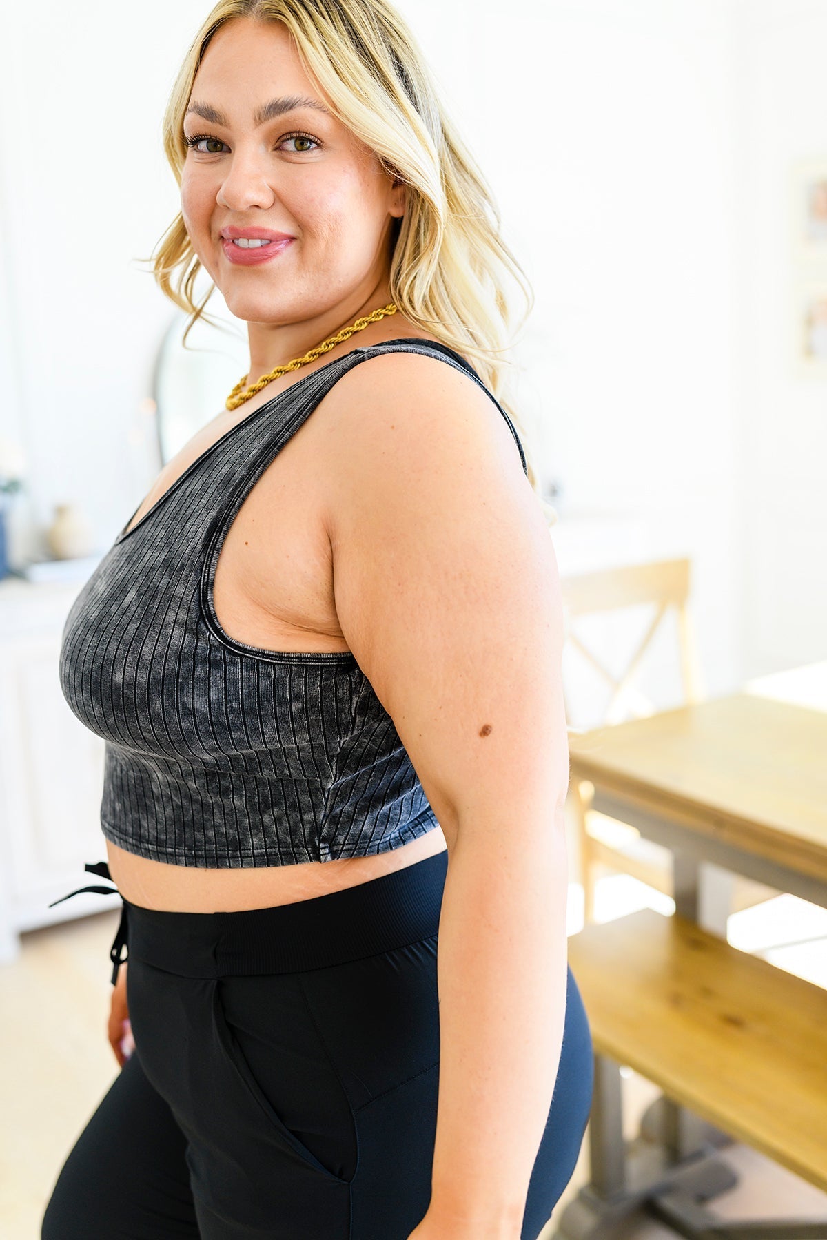 Get On My Level Cropped Cami (Online Exclusive) - Uptown Boutique Ramona