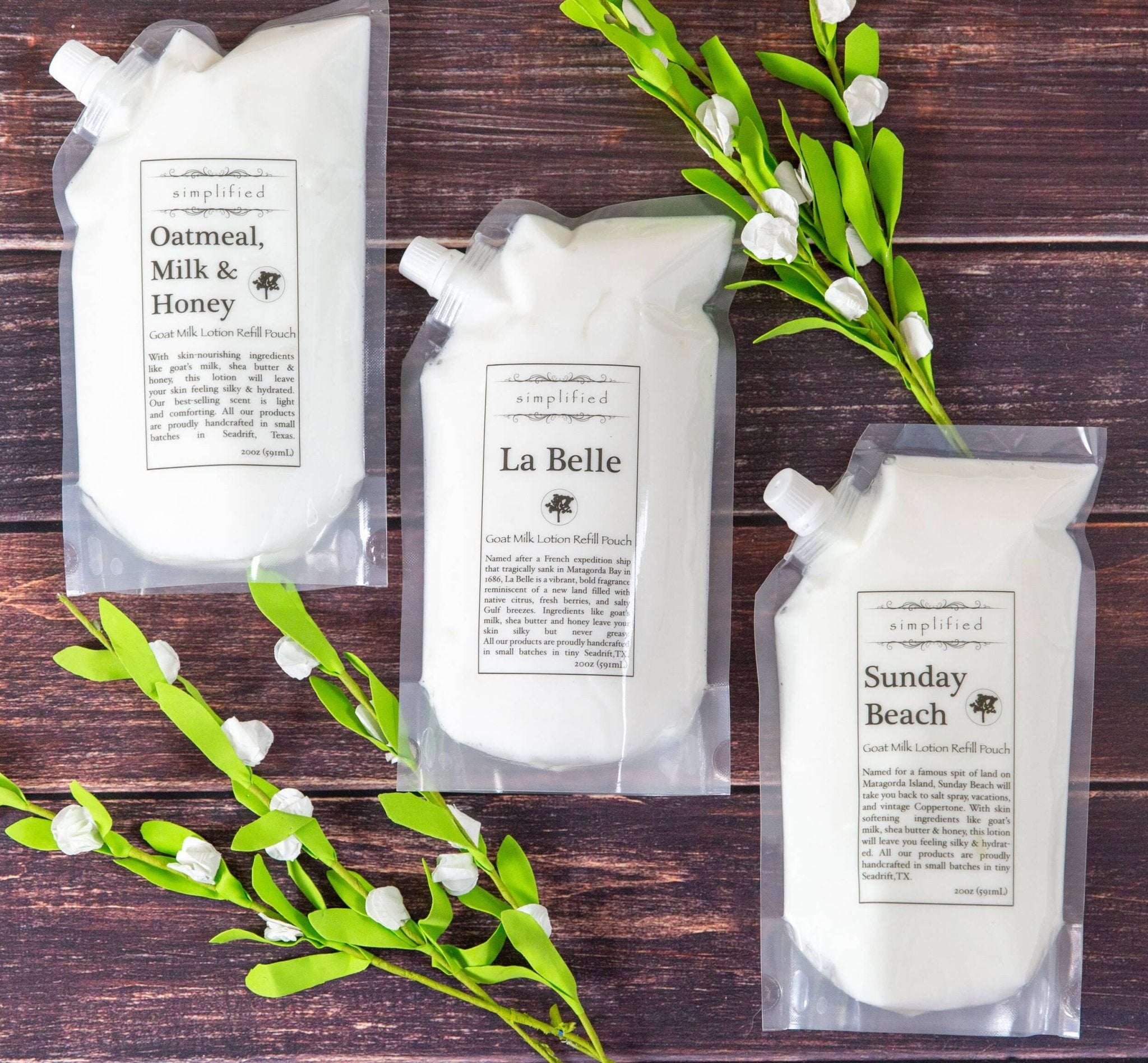 Goat Milk Lotion Refill Bag - Uptown Boutique Ramona