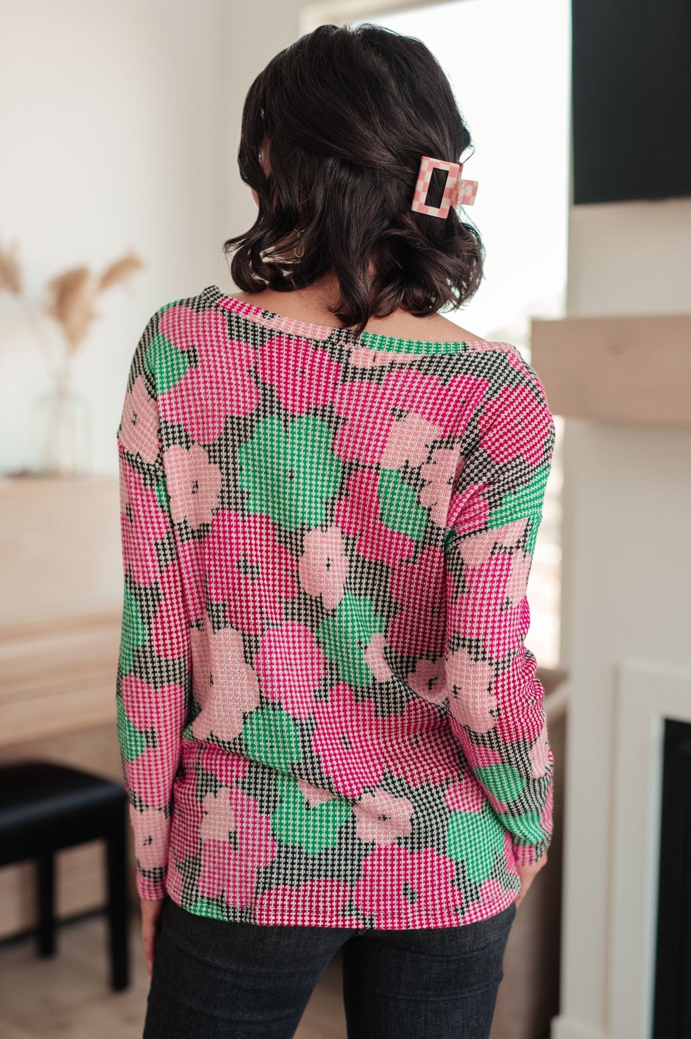 Group Chat Floral Top (Online Exclusive) - Uptown Boutique Ramona