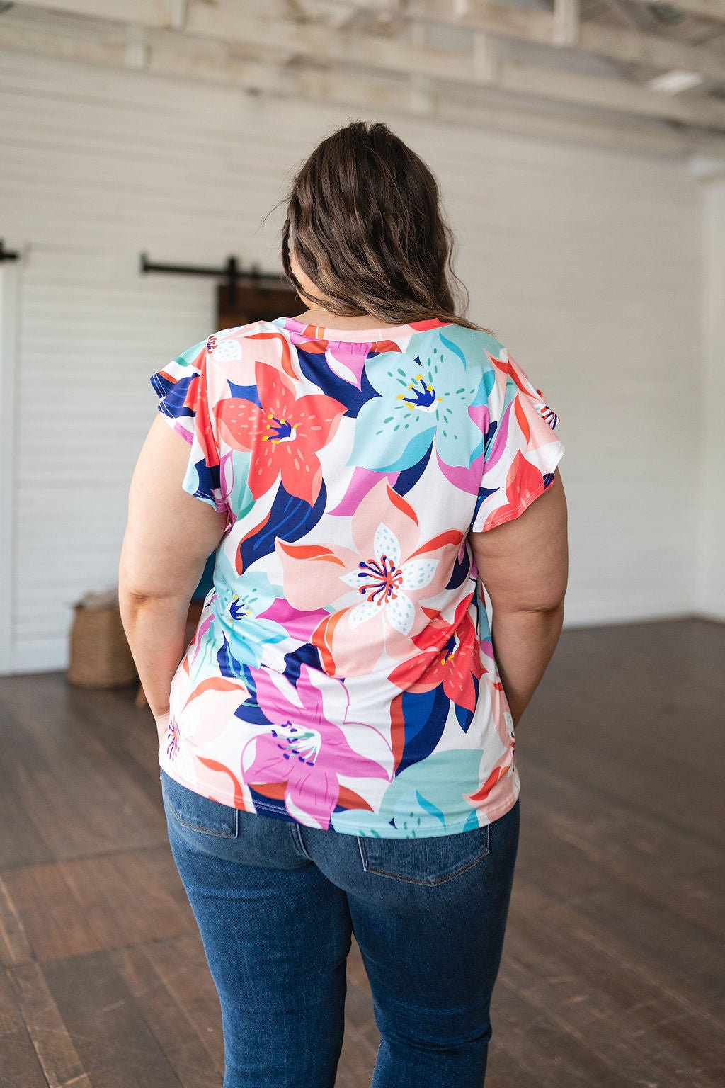 Impossible to Ignore Floral Blouse (Online Exclusive) - Uptown Boutique Ramona