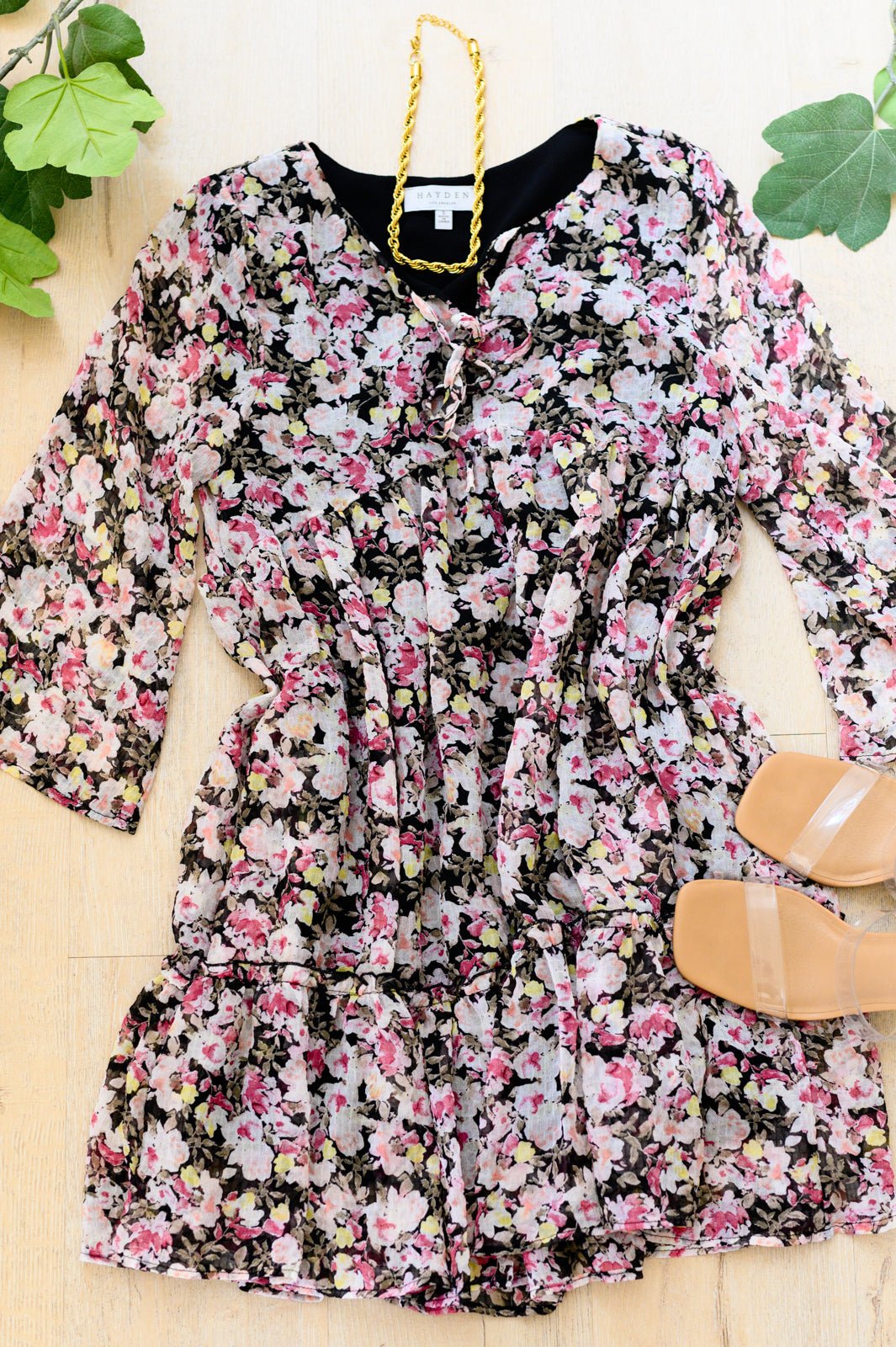 Jennifer Floral Dress - Uptown Boutique Ramona