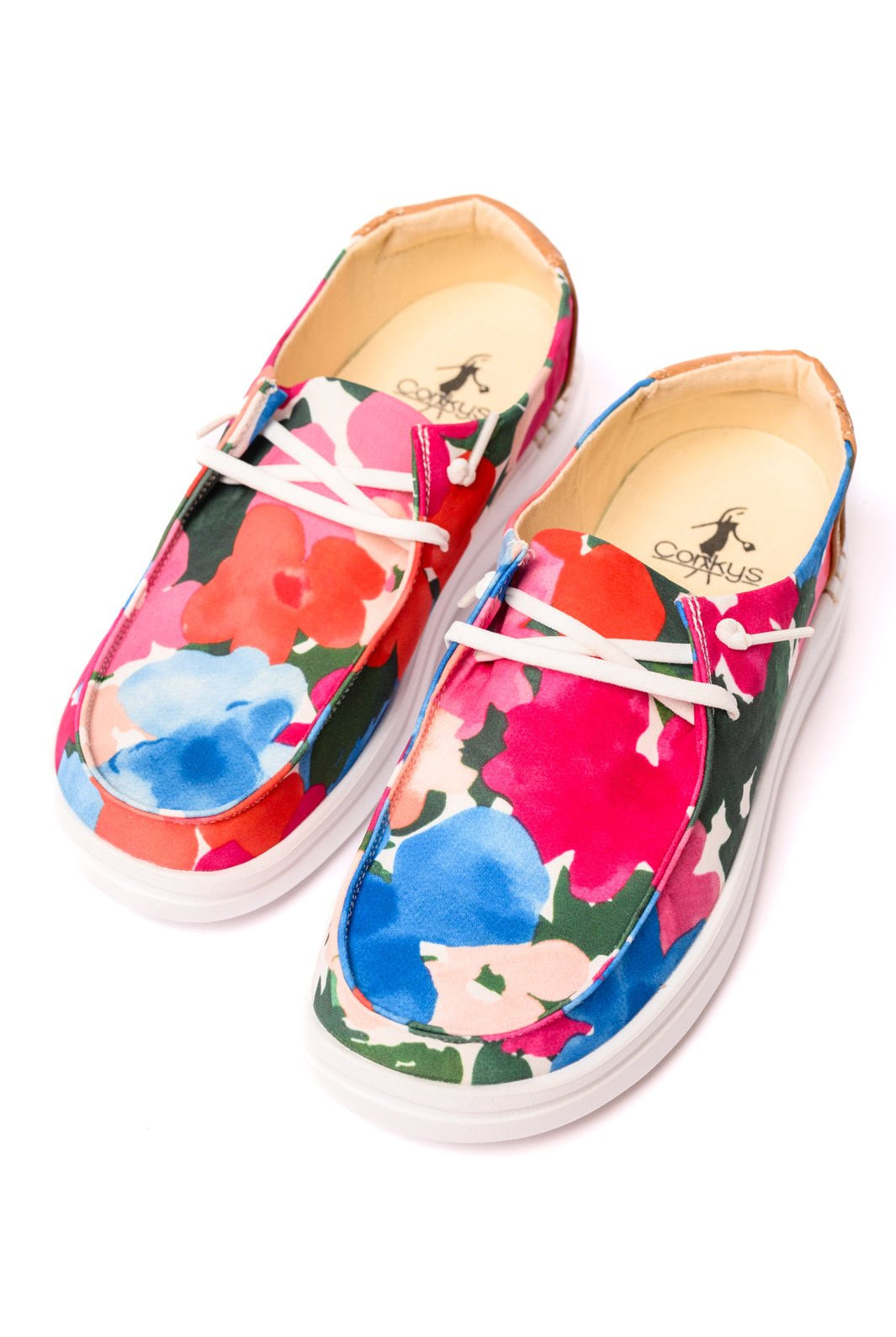 Kayak 2 Shoes in Floral (Online Exclusive) - Uptown Boutique Ramona