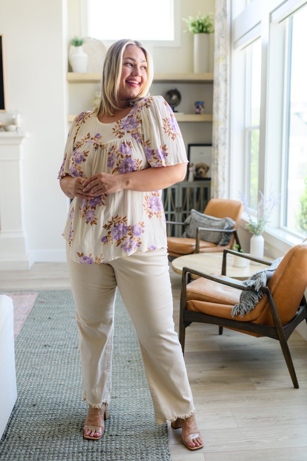 Lavender Haze Blouse (Online Exclusive) - Uptown Boutique Ramona