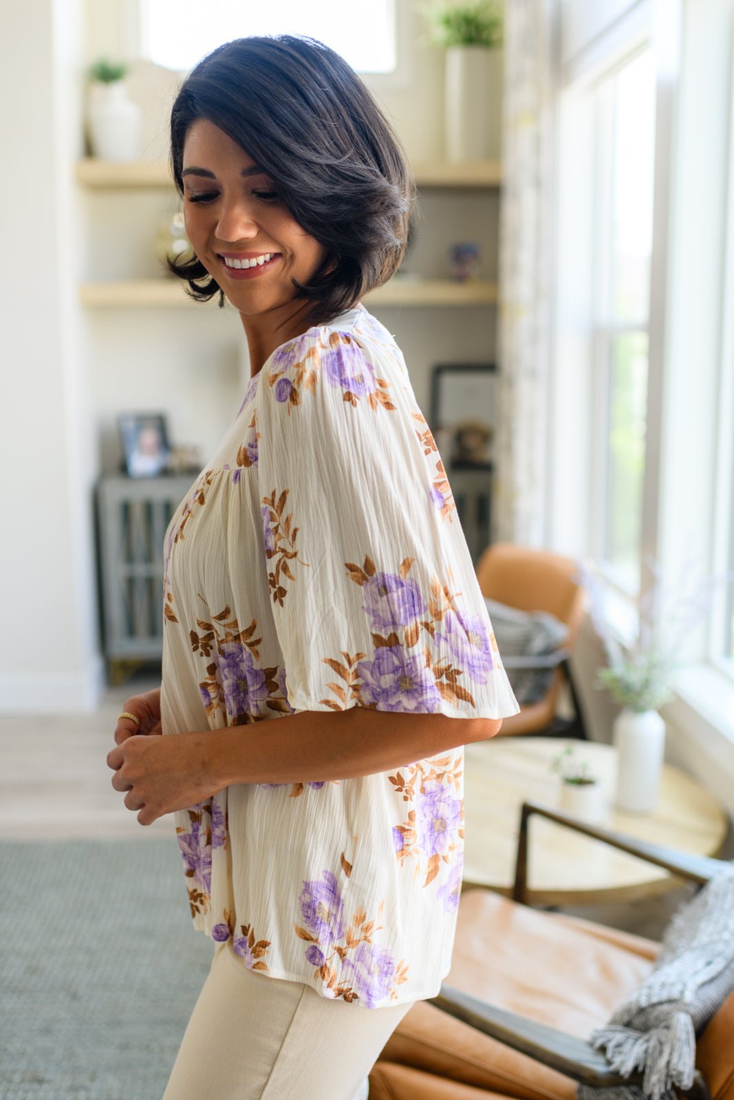 Lavender Haze Blouse (Online Exclusive) - Uptown Boutique Ramona