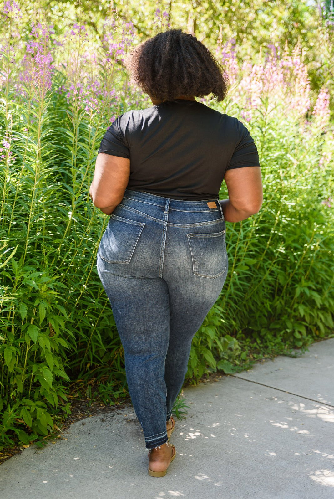 Lily Hi - Waisted Tummy Control Jeans (Online Exclusive) - Uptown Boutique Ramona