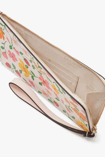 Lucy Garden Medium L - zip Wristlet - Uptown Boutique Ramona