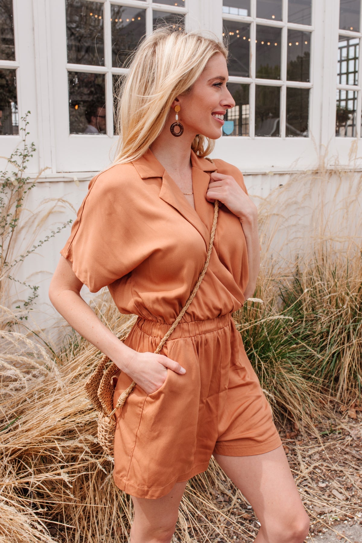 Midtown Romper (Online Exclusive) - Uptown Boutique Ramona