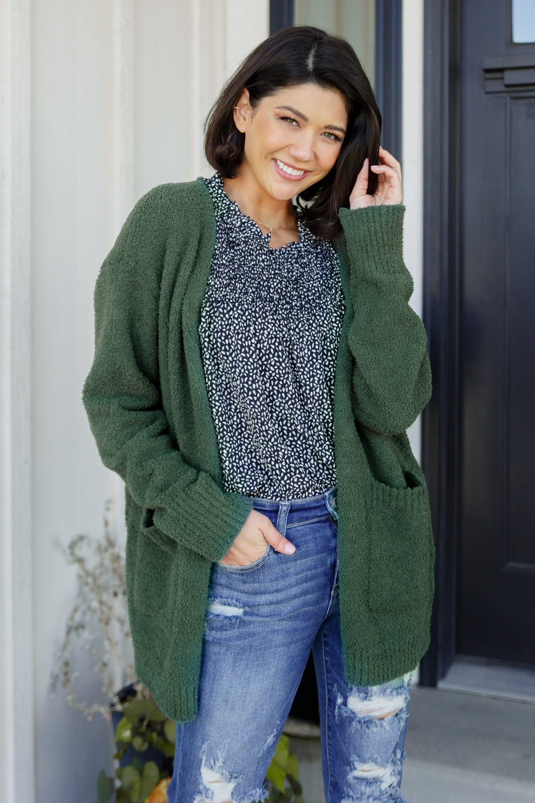 Not So Conventional Cap Sleeve Top (Online Exclusive) - Uptown Boutique Ramona