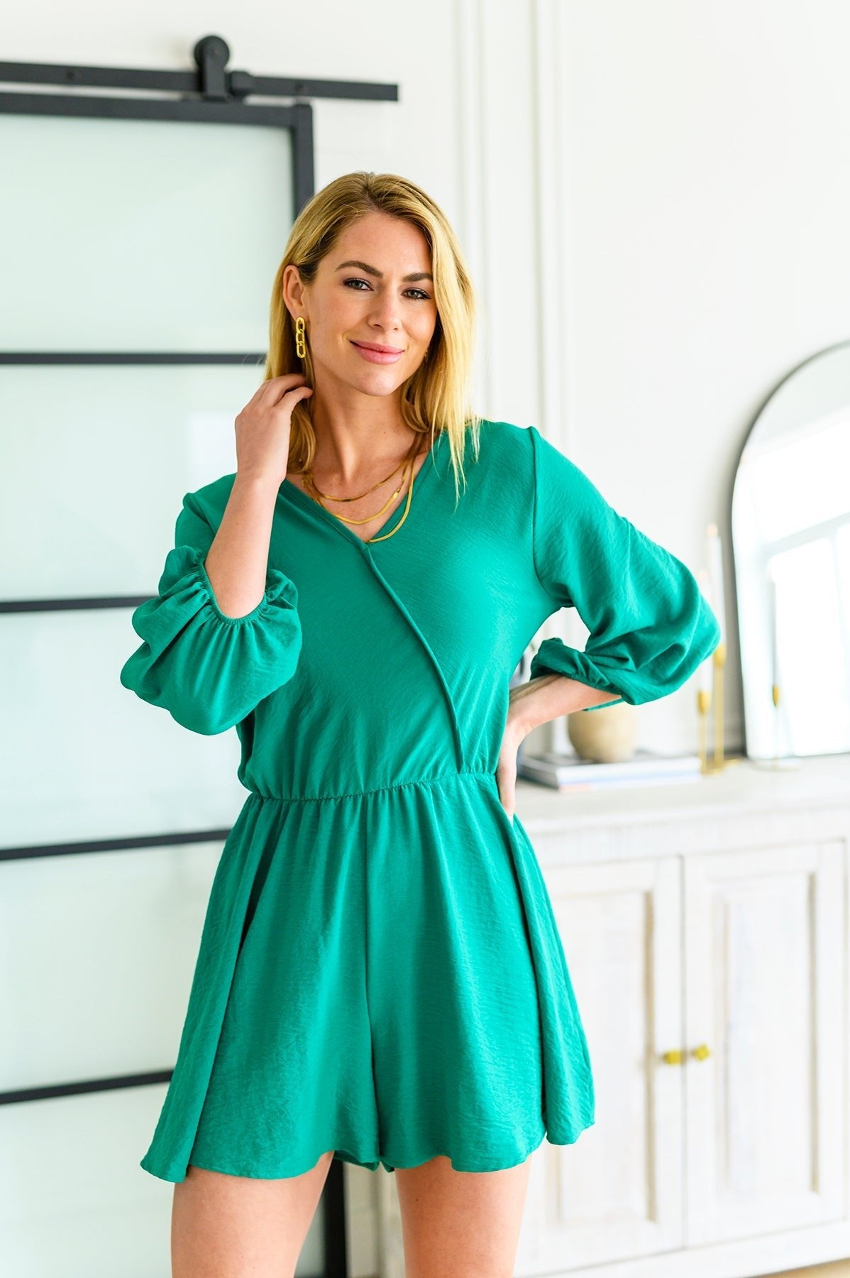 Off Galavanting Romper - Uptown Boutique Ramona