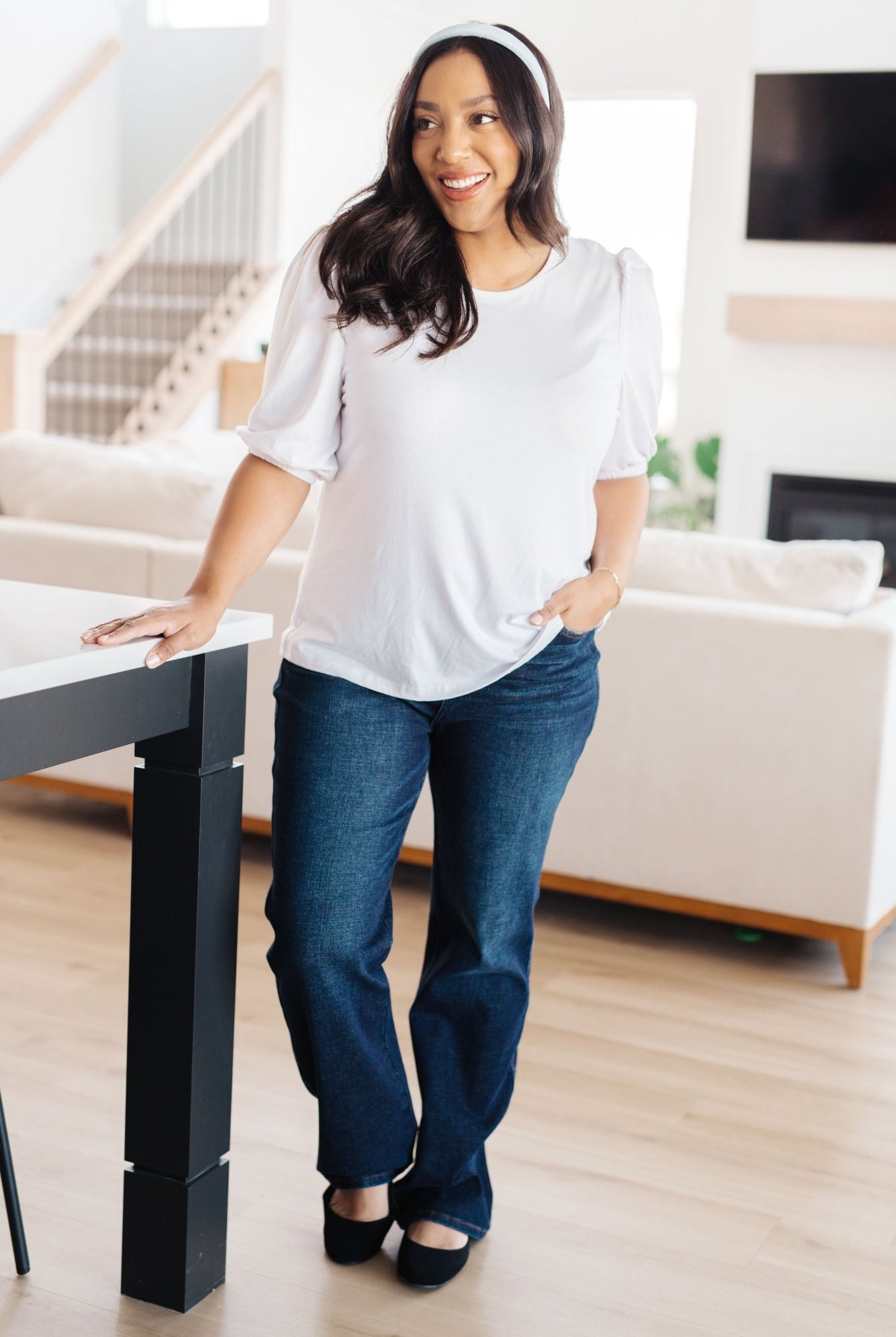 On Your Toes Ballet Flats in Black (Online Exclusive) - Uptown Boutique Ramona