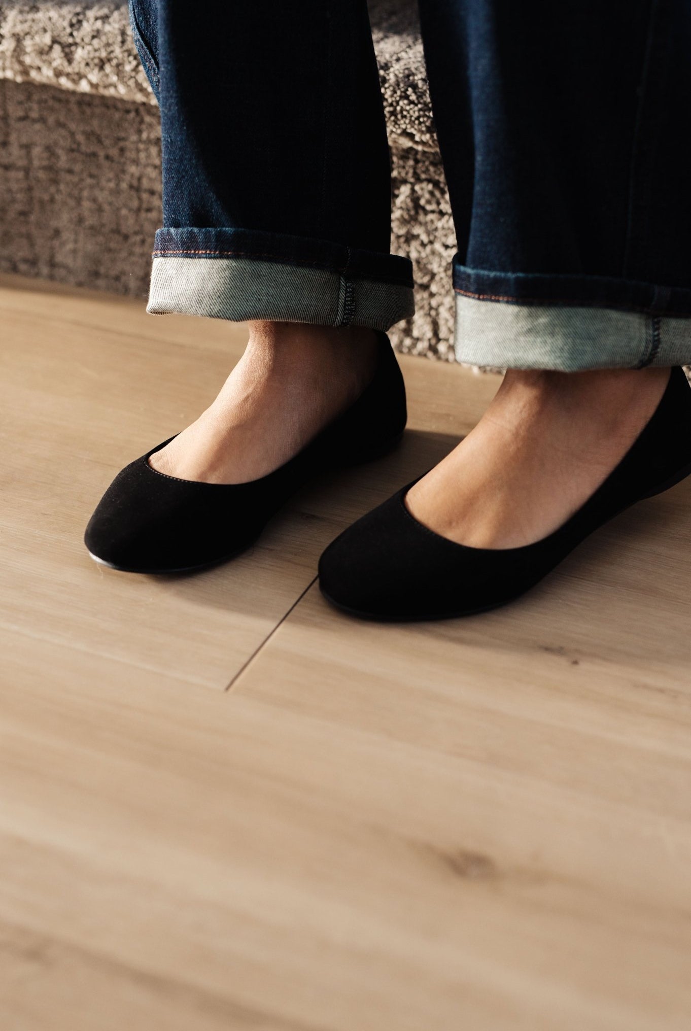On Your Toes Ballet Flats in Black (Online Exclusive) - Uptown Boutique Ramona
