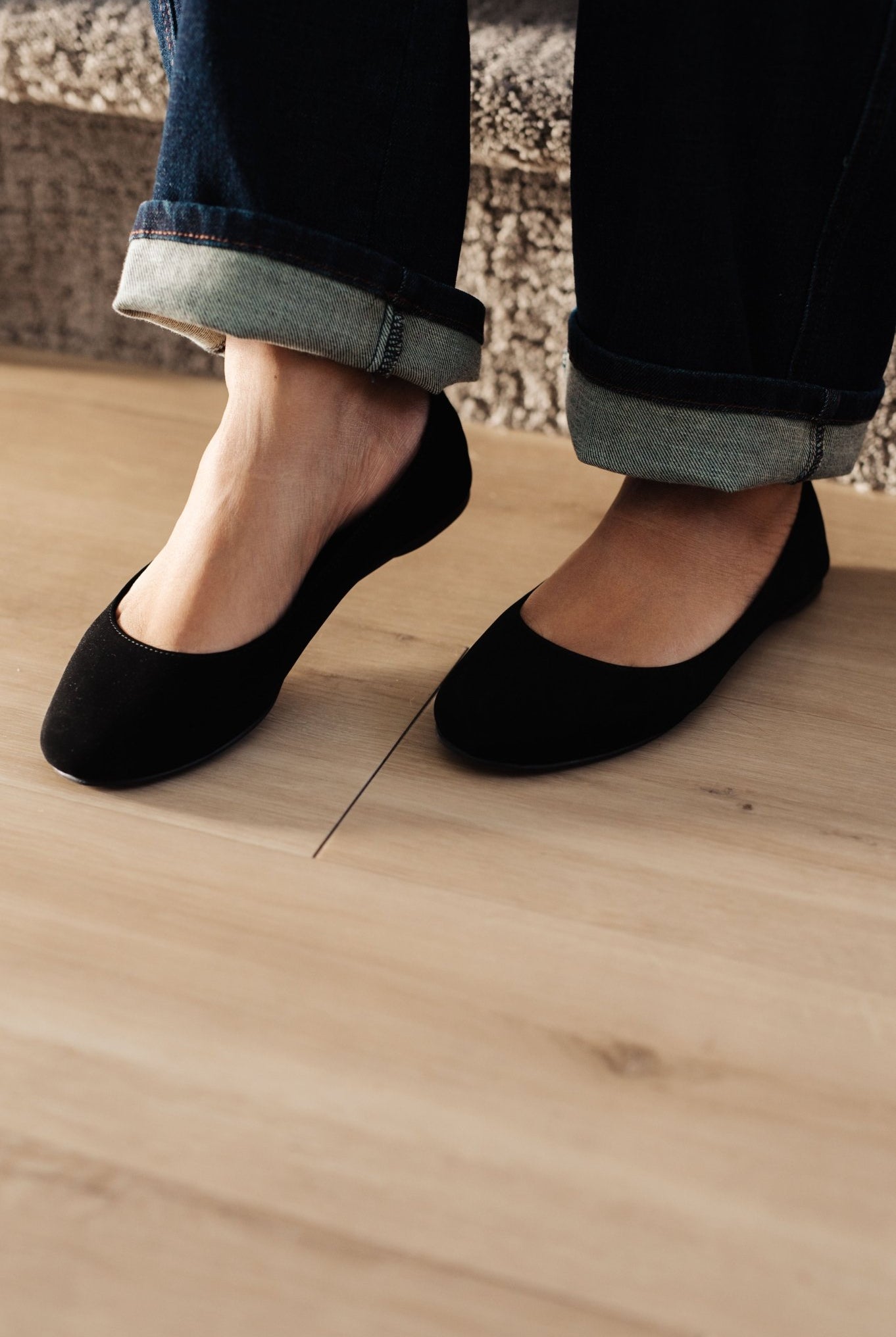 On Your Toes Ballet Flats in Black (Online Exclusive) - Uptown Boutique Ramona