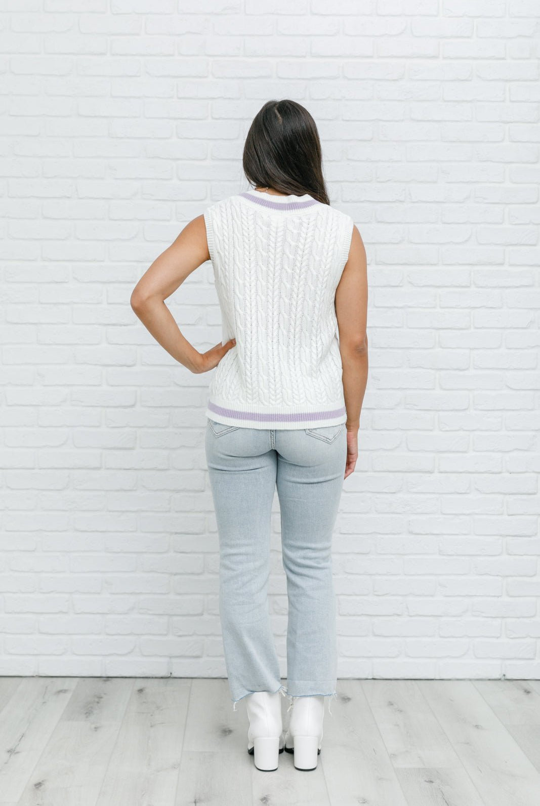 Power Girl Sweater Vest (Online Exclusive) - Uptown Boutique Ramona