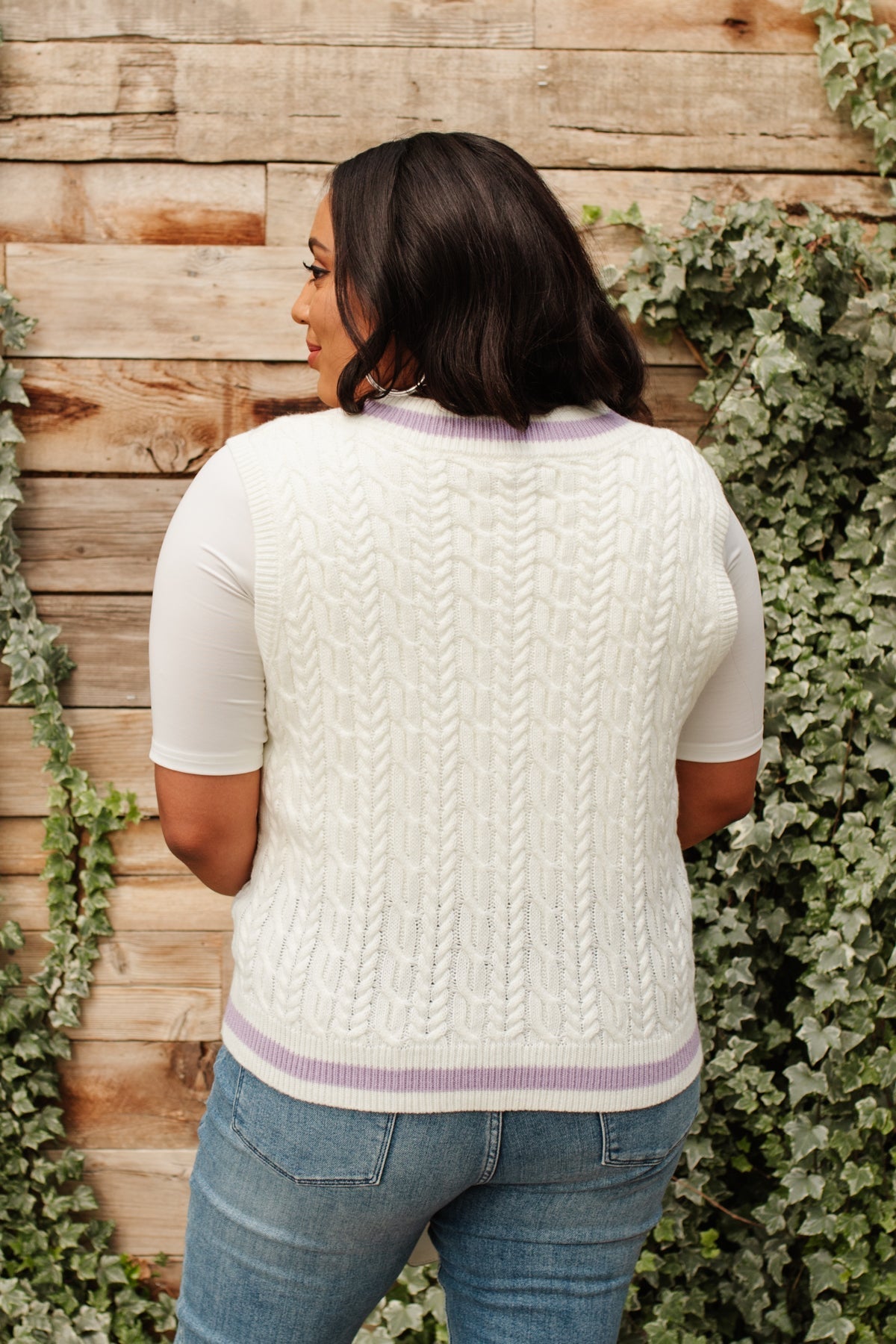 Power Girl Sweater Vest (Online Exclusive) - Uptown Boutique Ramona