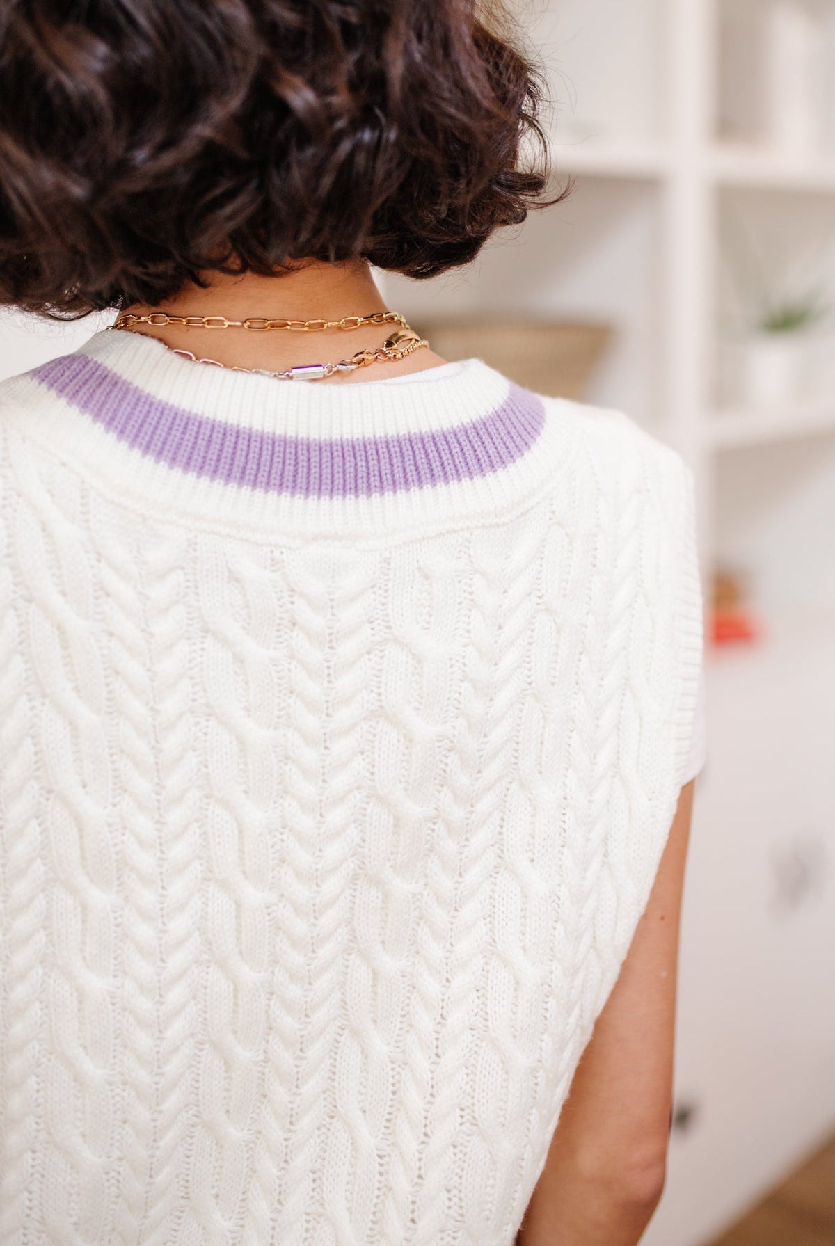 Power Girl Sweater Vest (Online Exclusive) - Uptown Boutique Ramona