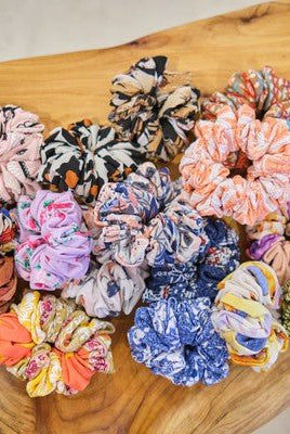 Printed Scrunchies - Uptown Boutique Ramona