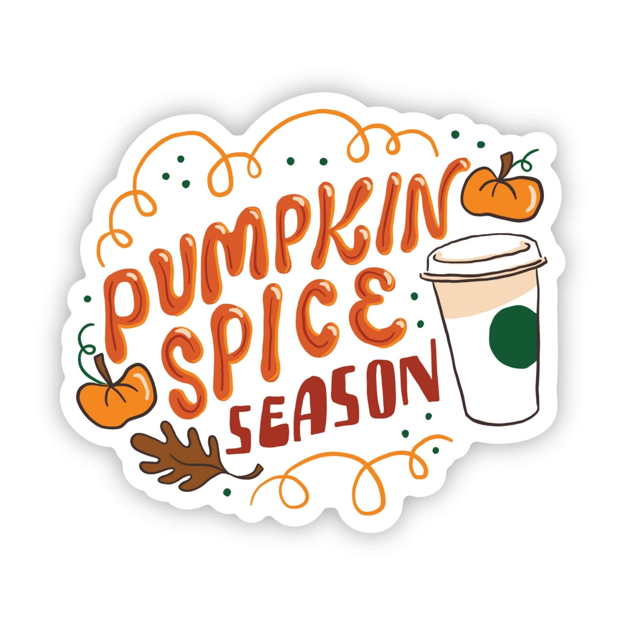 Pumpkin Spice Season Sticker - Uptown Boutique Ramona