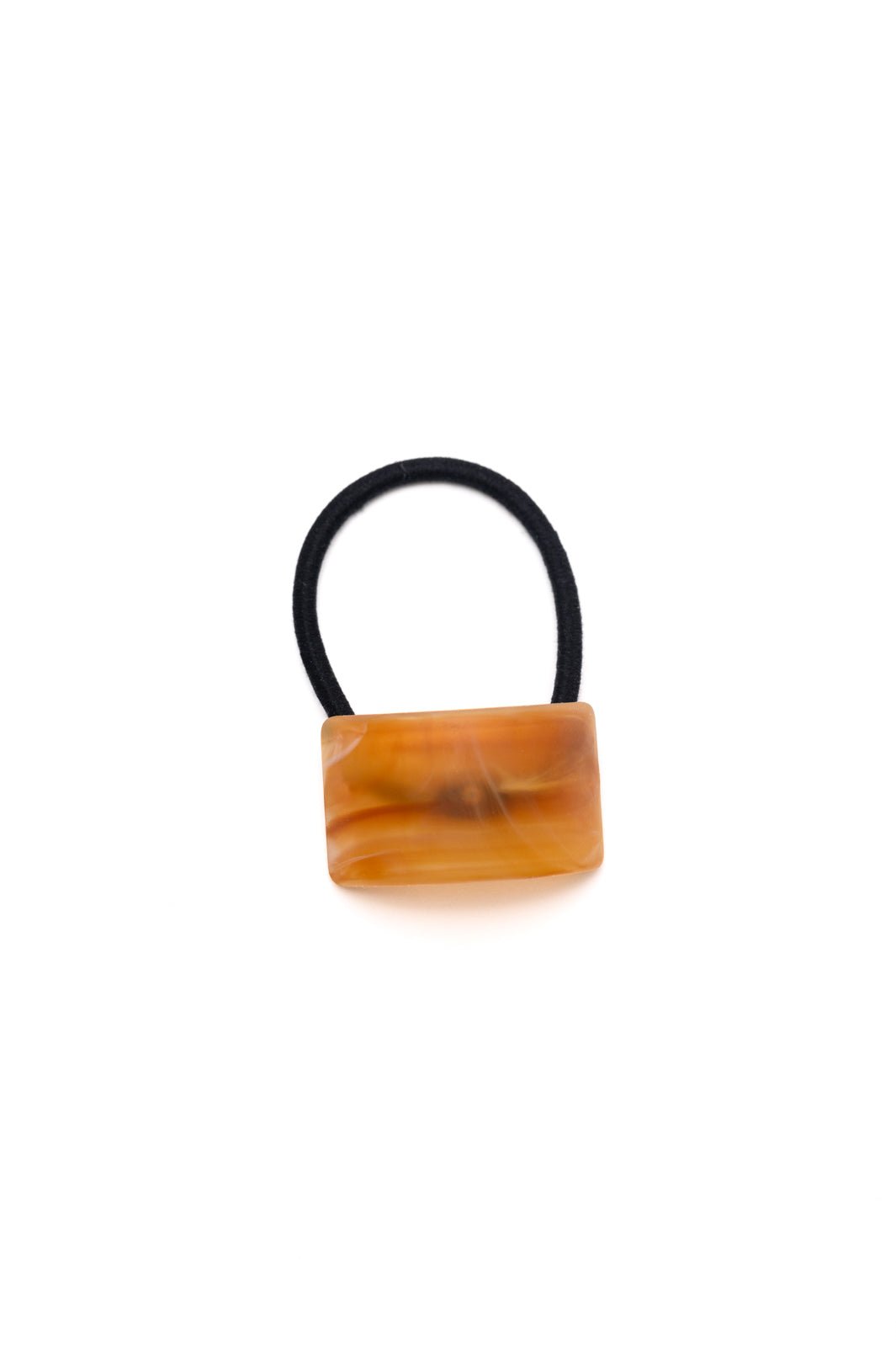 Rectangle Cuff Hair Tie Elastic in Amber (Online Exclusive) - Uptown Boutique Ramona