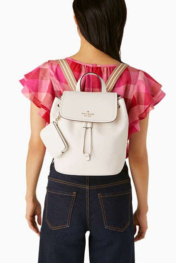 Rosie Medium Flap Backpack - Uptown Boutique Ramona