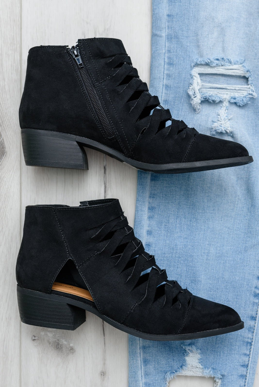 Sadie Ankle Boots (Online Exclusive) - Uptown Boutique Ramona