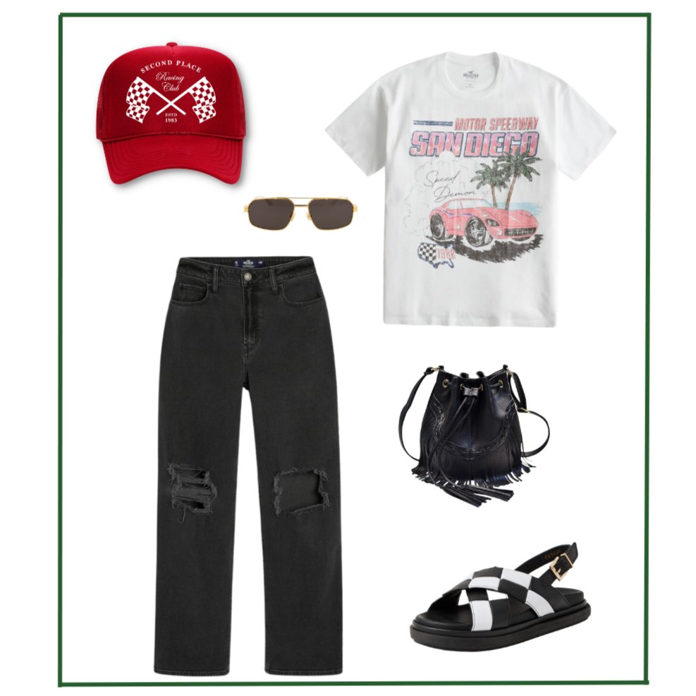 Second Place Racing Trucker Hat - Uptown Boutique Ramona