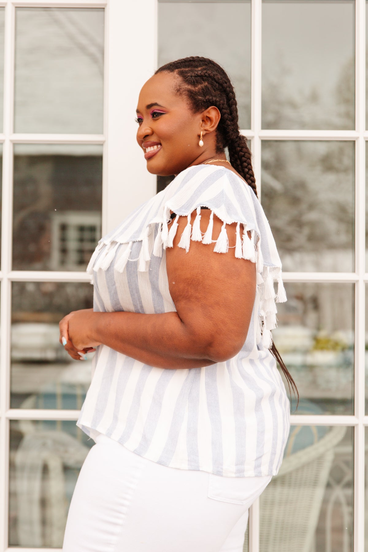 Set Yourself Free Striped Top (Online Exclusive) - Uptown Boutique Ramona