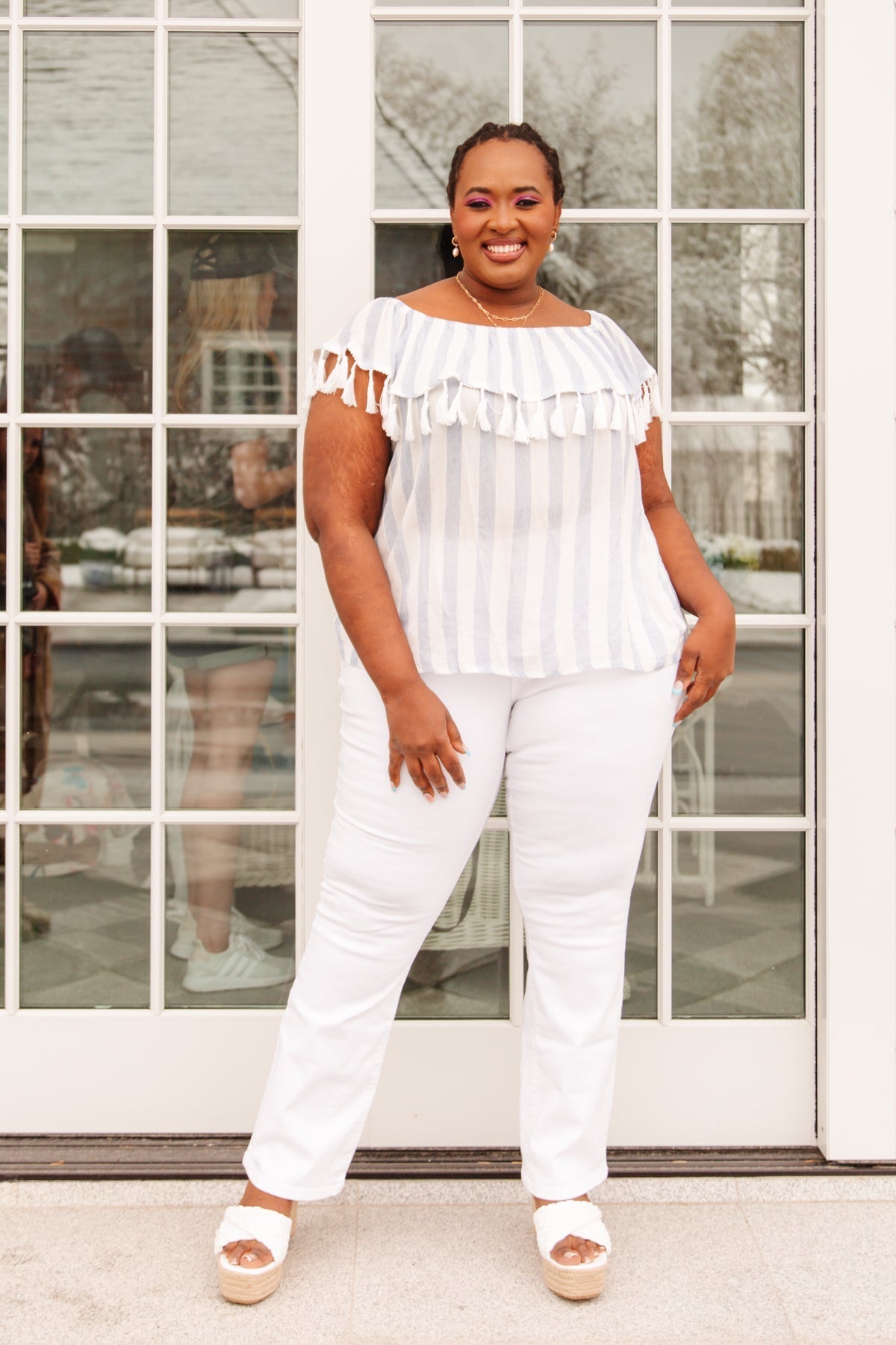 Set Yourself Free Striped Top (Online Exclusive) - Uptown Boutique Ramona