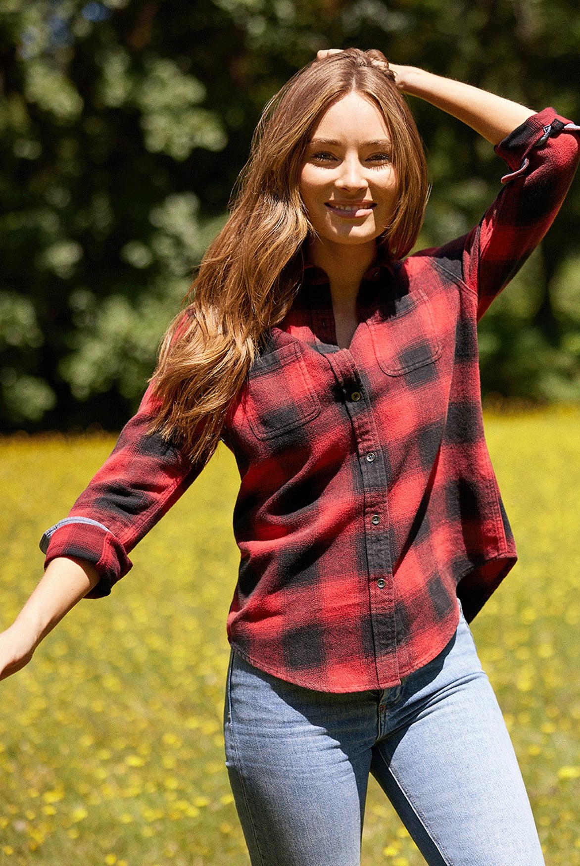 Shaw Vintage Flannel - Uptown Boutique Ramona