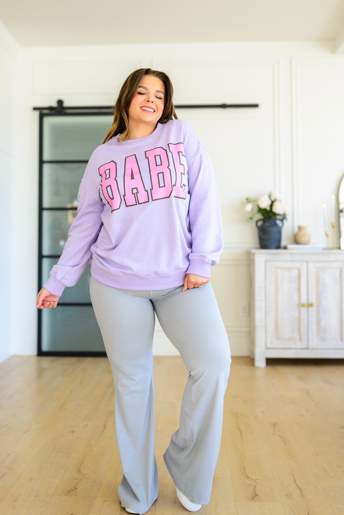 She's a Babe Sweater (Online Exclusive) - Uptown Boutique Ramona