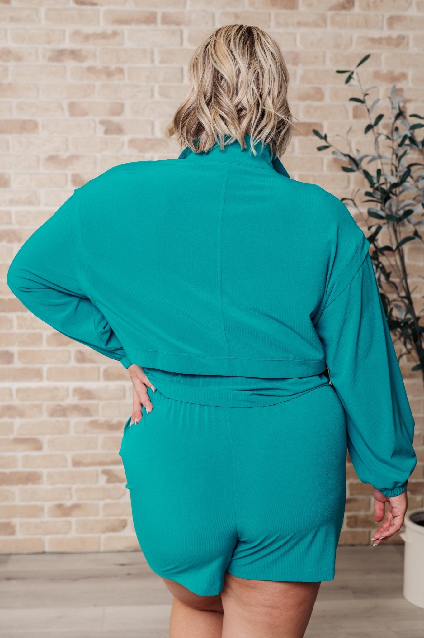 She's Got Game Cropped Jacket (Online Exclusive) - Uptown Boutique Ramona