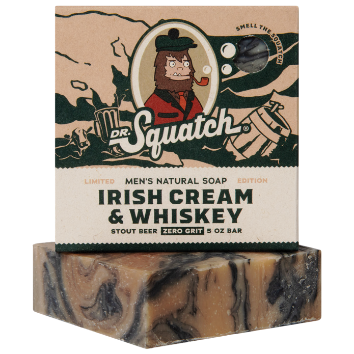 This is the doctor squash wood barrel, bourbon bar soap I only use