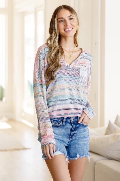 Totally Tubular Striped Long Sleeve Top (Online Exclusive)