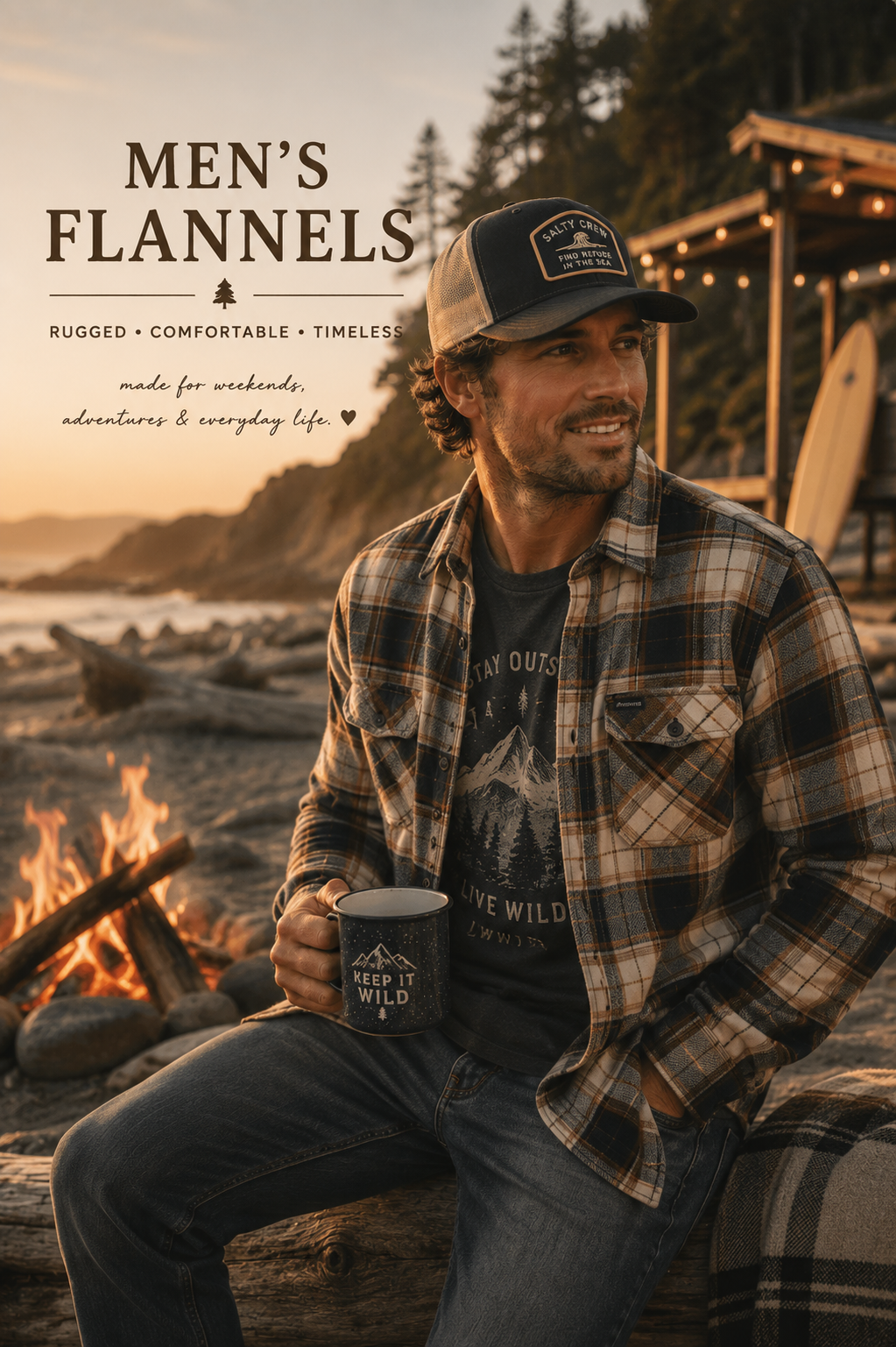 MEN'S FLANNELS