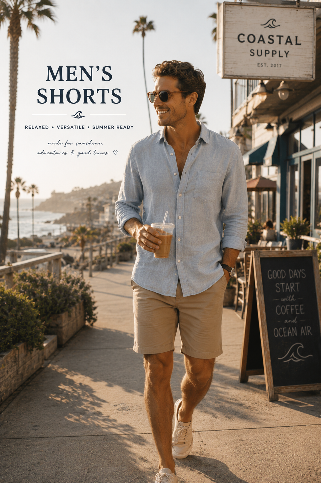 Men's Shorts - Uptown Boutique Ramona