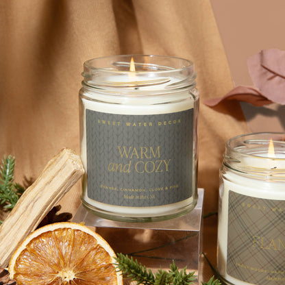 Warm and Cozy Candle