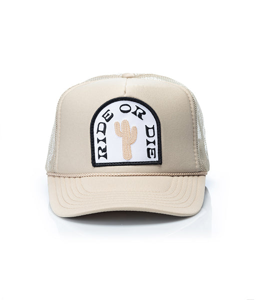 Ride or Die Patch Trucker Hat