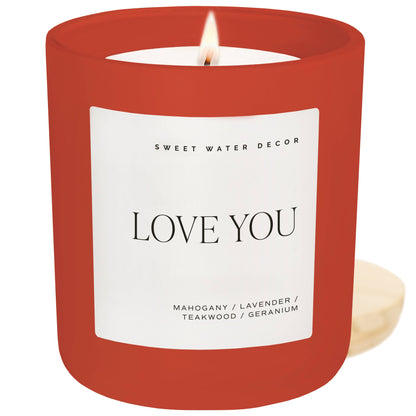 Love You Candle